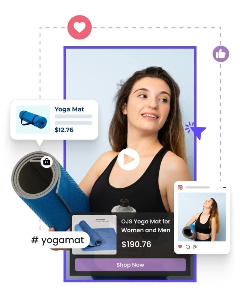 Sell more with clickable shoppable videos