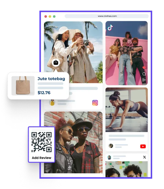 Drop widgets in, in a few clicks.