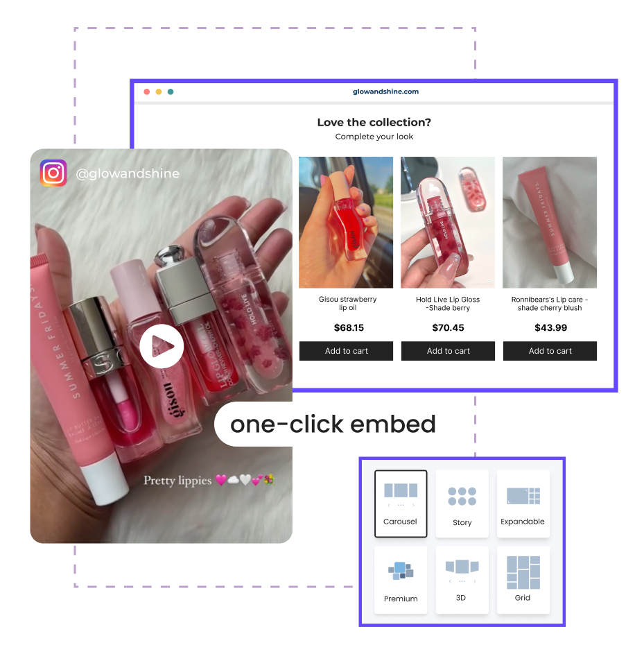 Curate a runway of authentic content for your brand